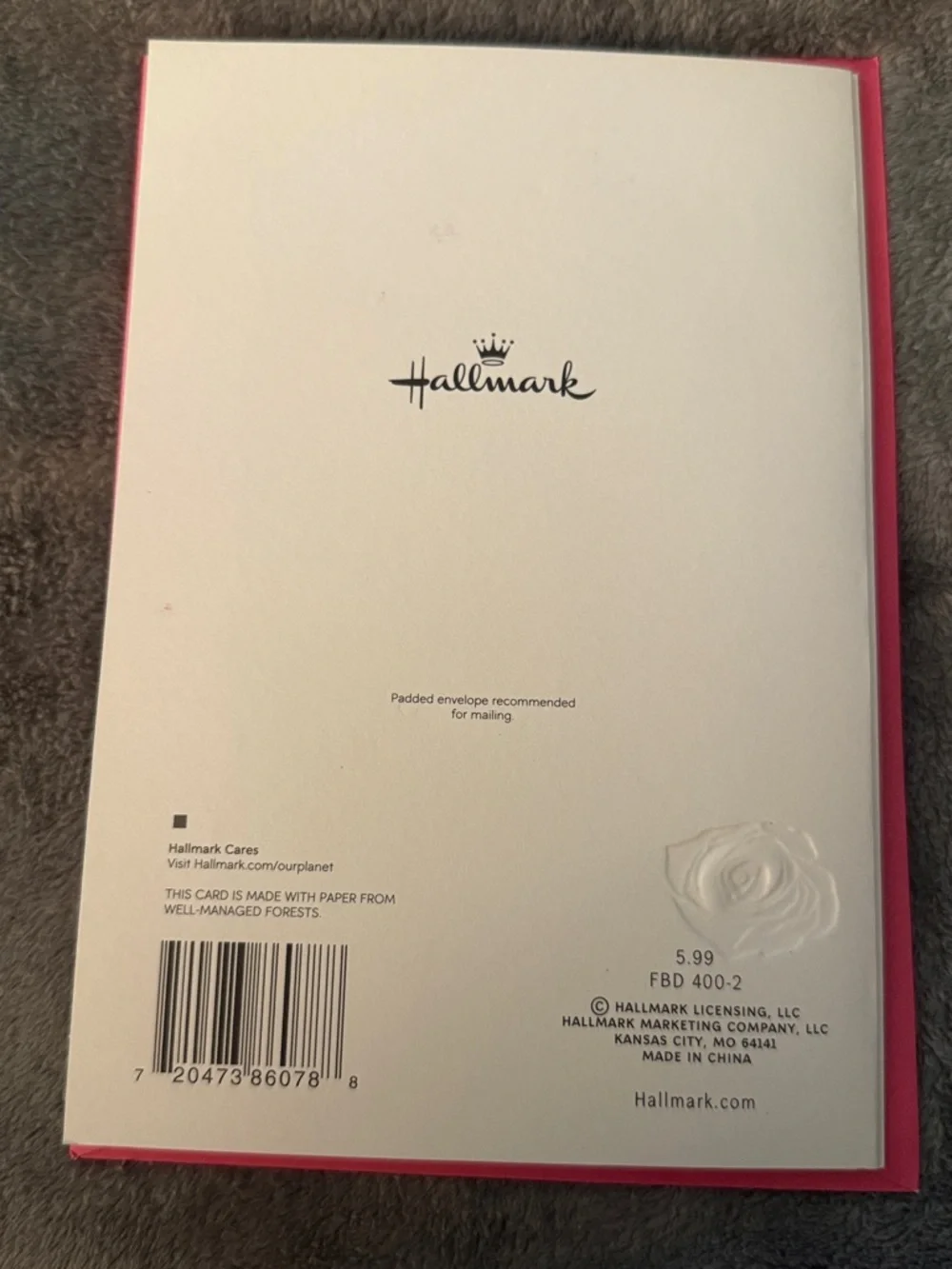 Hallmark brand new